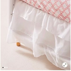 Sale! Anthropologie Ruffled Crib Skirt
